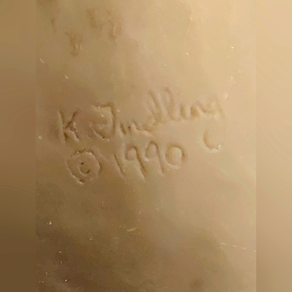 Vintage 1990 Small Clay Dedo Gargoyle Sculpture Signed by Artist Keith Findling - Picture 16 of 16